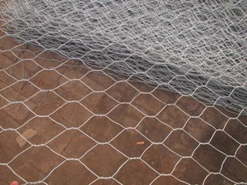 Bank Protection Machine Woven Twisted Hexagonal Metal Mesh 2 - 4mm