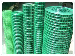 60 * 80mm Yeşil PVC Kaplı Kaynaklı Hasır İnşaat İçin Paslanmaz